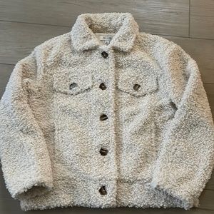 Teddy bear jacket size medium